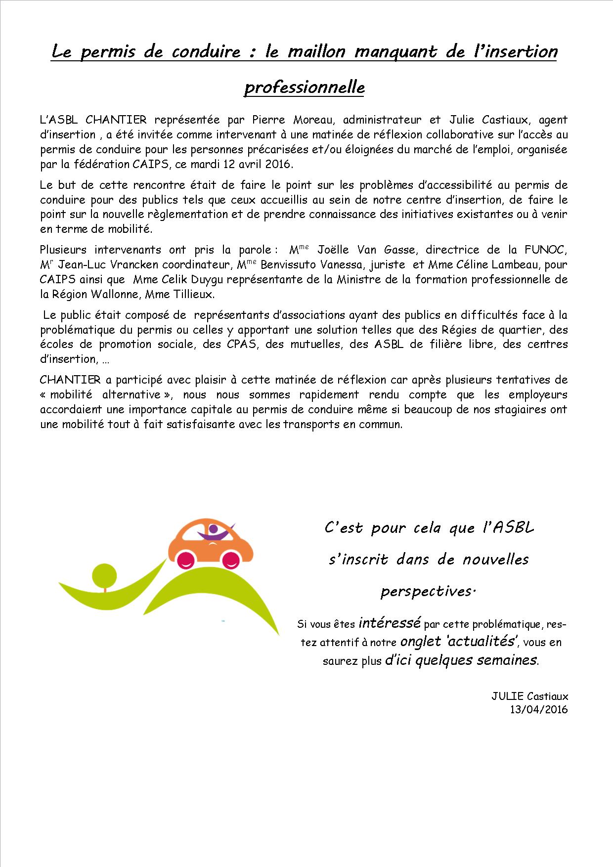 article auto école site